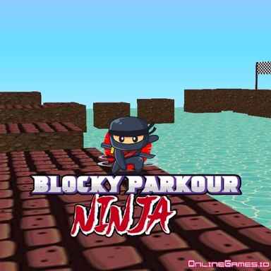 Blocky Parkour Ninja